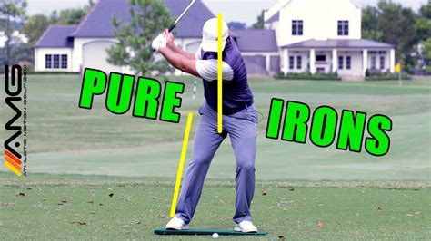 how to hit a golf iron and why you should consider the color of your clubs