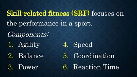 what is srf in physical education? the science of movement and its role in physical fitness